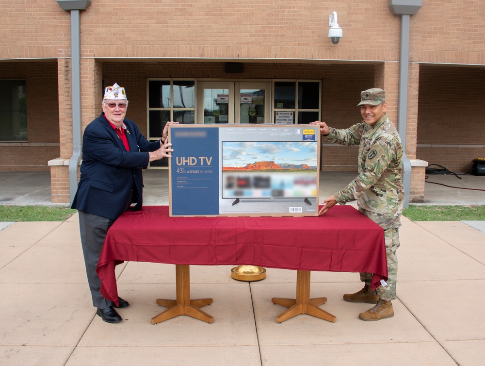 American Legion donates televisions for Warrior Transition Battalion