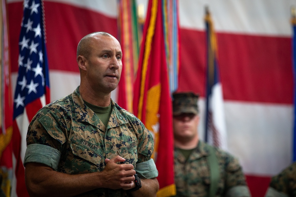 Combat Logistics Regiment 2 Change Of Command Ceremony