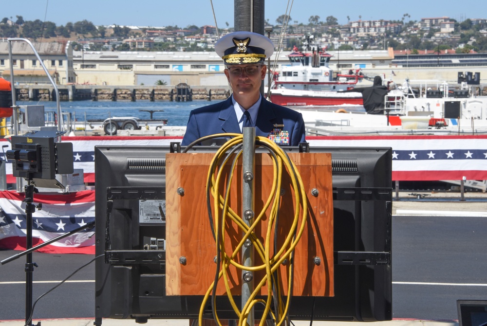 Sector Los Angeles-Long Beach Change of Command ceremony