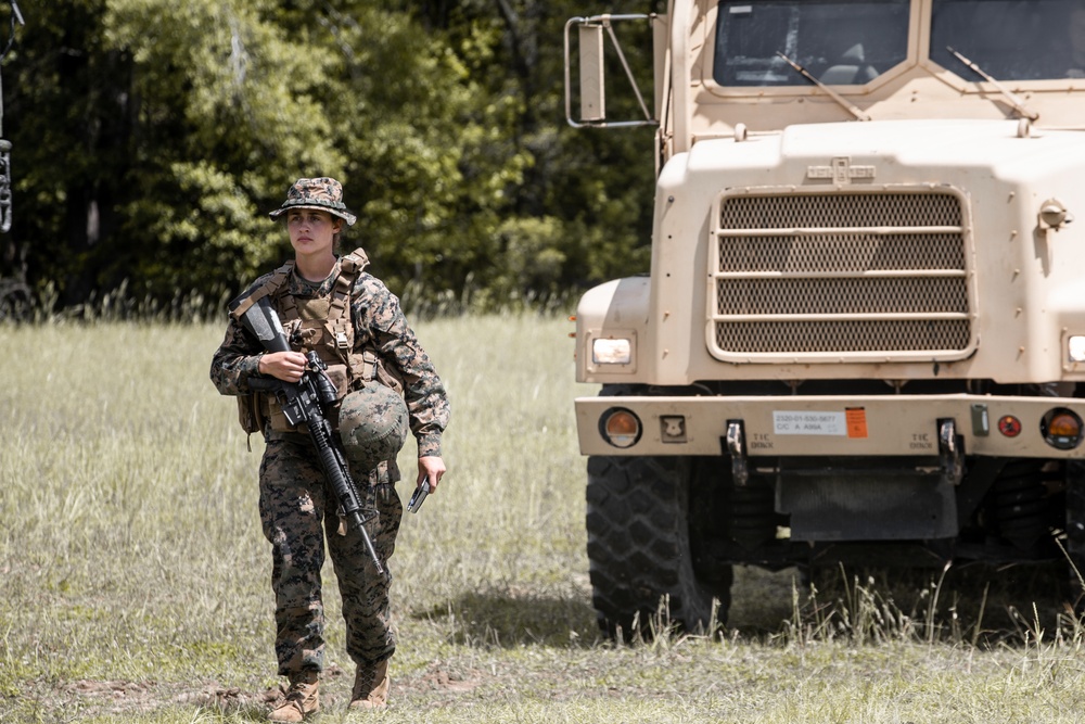 Convoy Operations with 2nd Transportation Support Battalion
