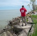 Buffalo District field team high water technical assistance in Eastlake, Ohio