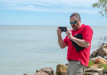 Buffalo District field team high water technical assistance in Eastlake, Ohio