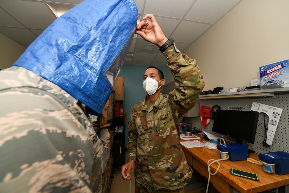 156th MDG Physicians KN95 respirator fit test