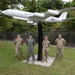 Team JSTARS receives new E-8C Joint STARS model aircraft to display at their unit