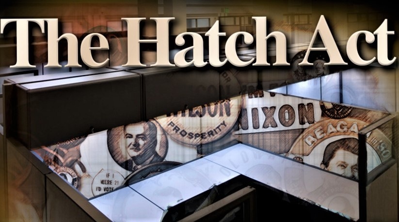 Hatch Act restricts political activities, even while teleworking