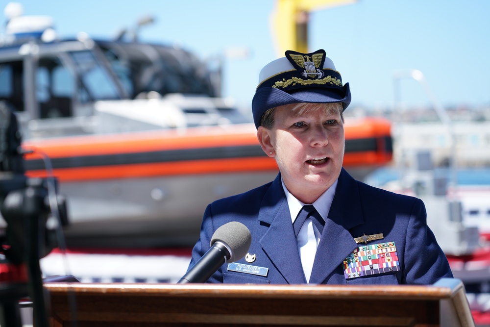 U.S. Coast Guard Sector Los Angeles-Long Beach Change of Command Ceremony