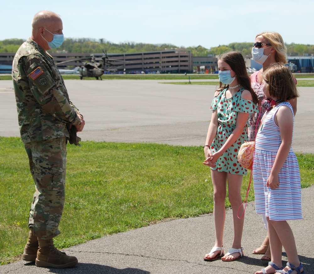 Col. Mark Slusar Conducts Final Flight