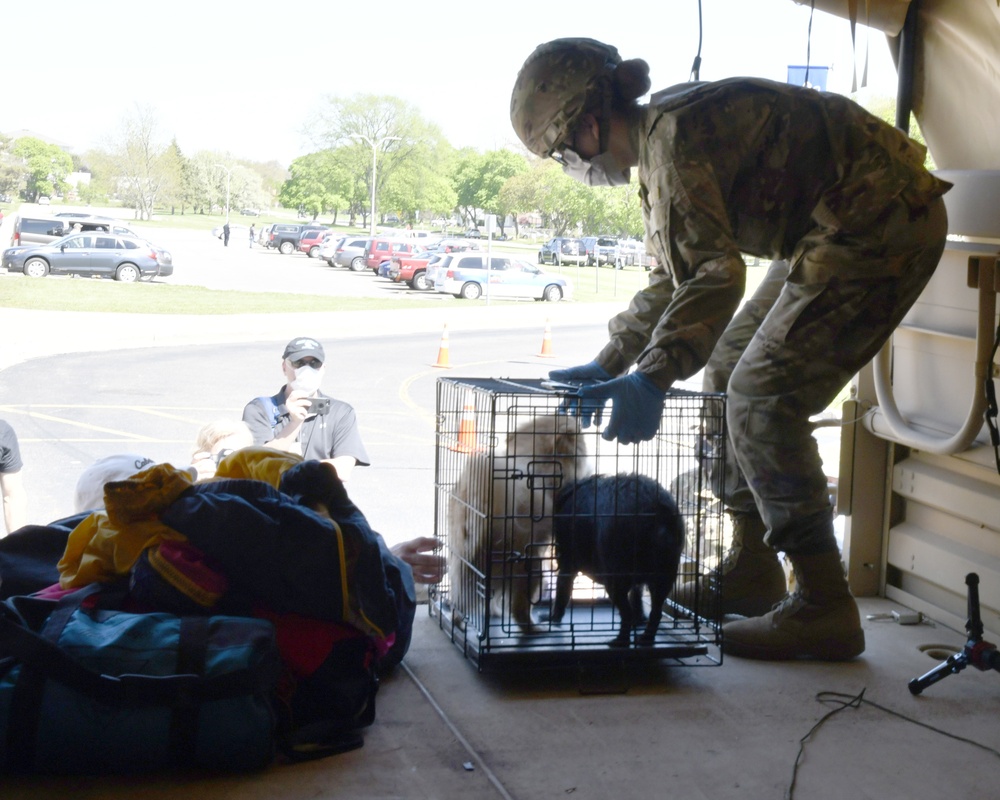 Michigan National Guard responds to flooded communities