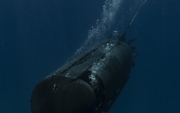 Naval Special Warfare (NSW) operators onboard SEAL Delivery Vehicle (SDV) Mark 11 conduct routine navigation training