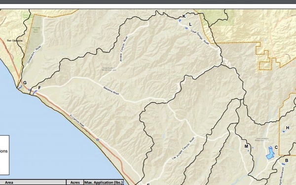2021 schedule: Camp Pendleton conducts aerial droppings for mosquito control, West Nile Virus mitigation