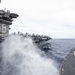 Sterett and Nimitz Participate in a Replenishment-At-Sea