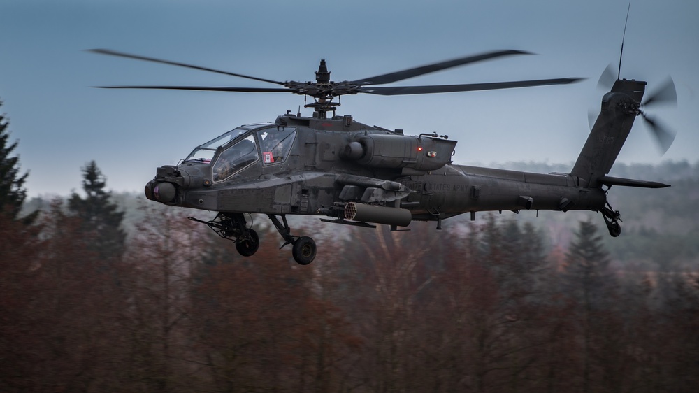 12th Combat Aviation Brigade conducts aerial gunnery