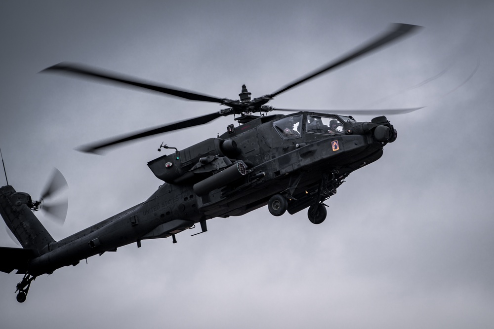 12th Combat Aviation Brigade conducts aerial gunnery