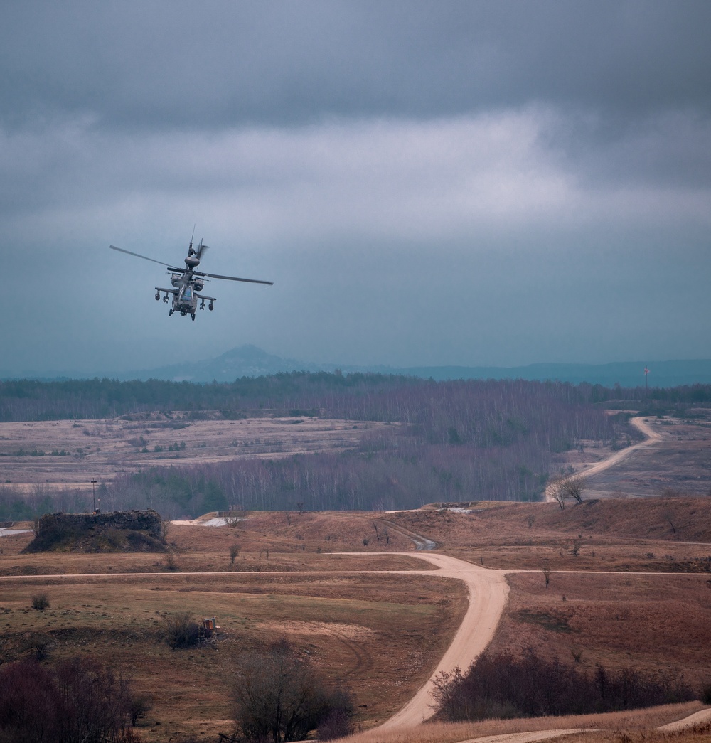 12th Combat Aviation Brigade conducts aerial gunnery