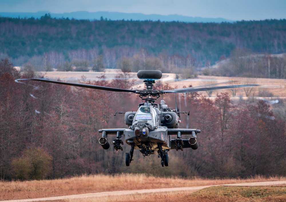 12th Combat Aviation Brigade conducts aerial gunnery