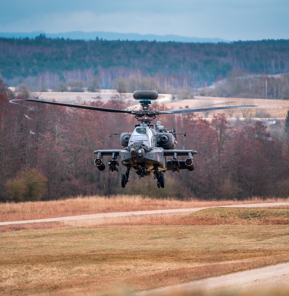 12th Combat Aviation Brigade conducts aerial gunnery