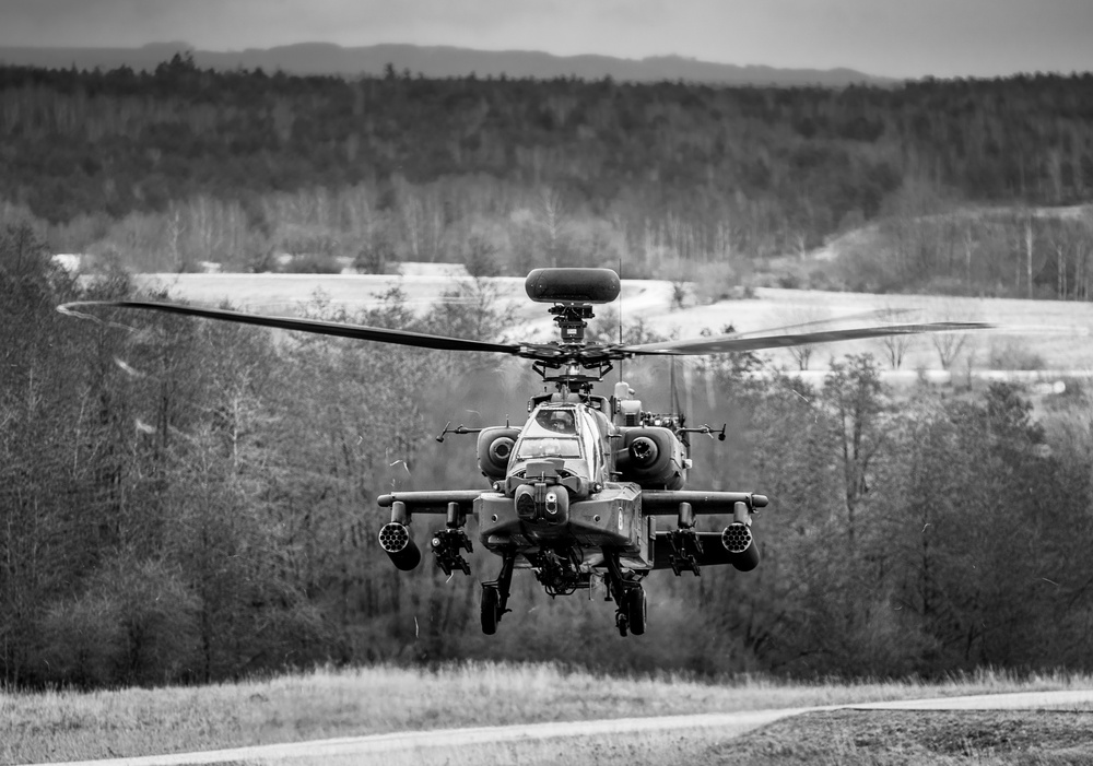 12th Combat Aviation Brigade conducts aerial gunnery