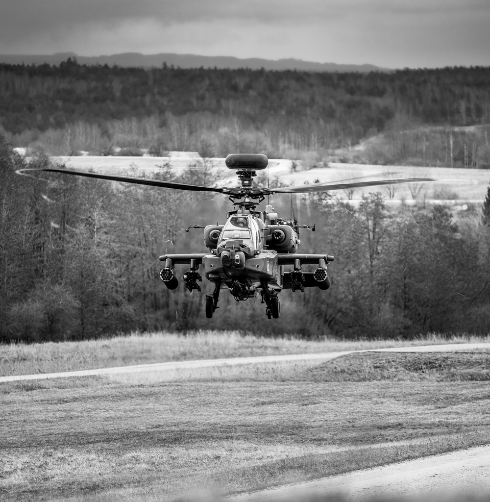 12th Combat Aviation Brigade conducts aerial gunnery