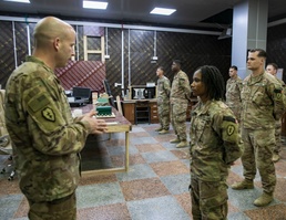 11 soldiers from the 1st Battalion, 24th Infantry Regiment were recognized for a very big accomplishment.