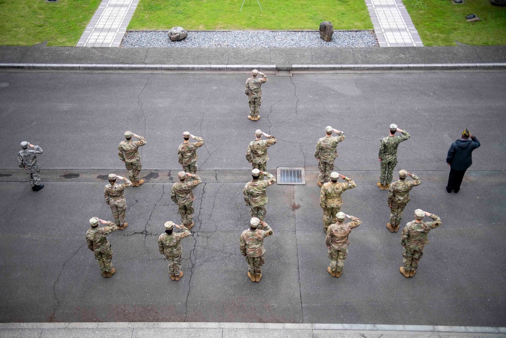 Yokota honors fallen with Memorial Day retreat ceremony