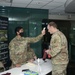 USAKFKSWCS Soldiers and Civilians Undergo Screening