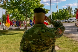 7th Army Training Command Service with Honor Ceremony