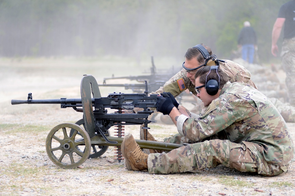 USAJFKSWCS Students Train With Foreign Weapons and Machine Guns