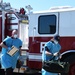 104th Fighter Wing Fire Department trains for Emergency Medical calls