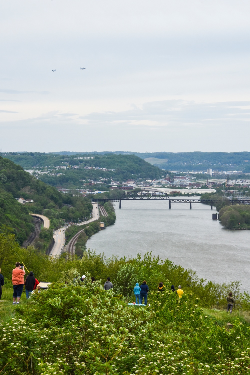 Operation American Resolve: 171st and 193rd Flyover Pittsburgh