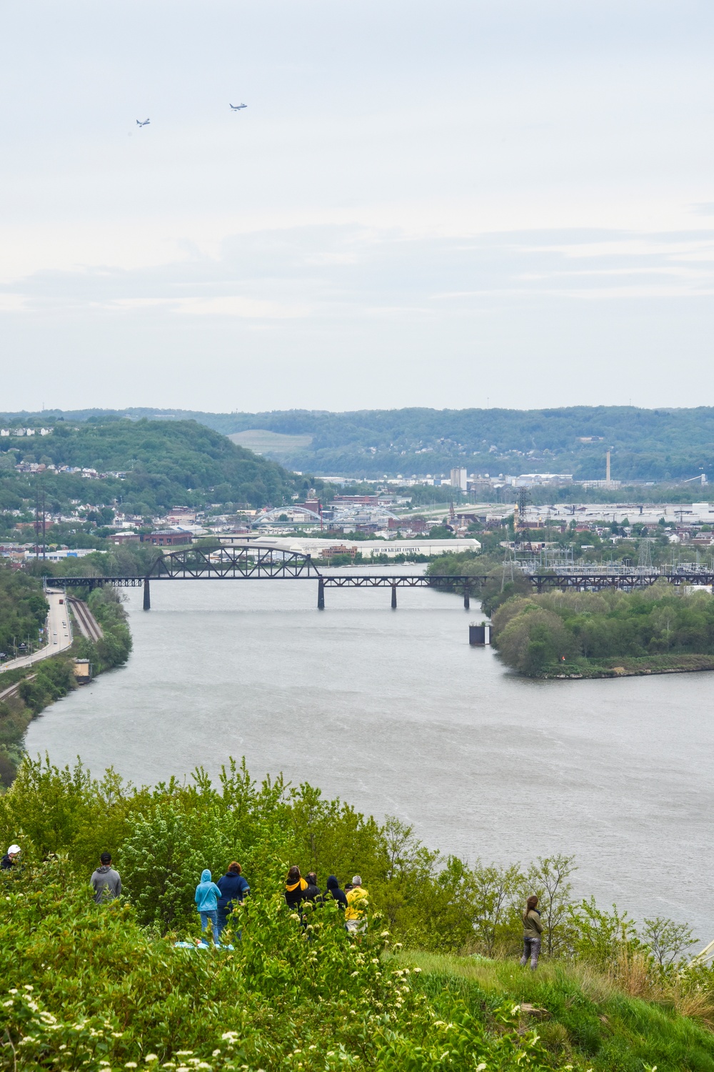 Operation American Resolve: 171st and 193rd Flyover Pittsburgh