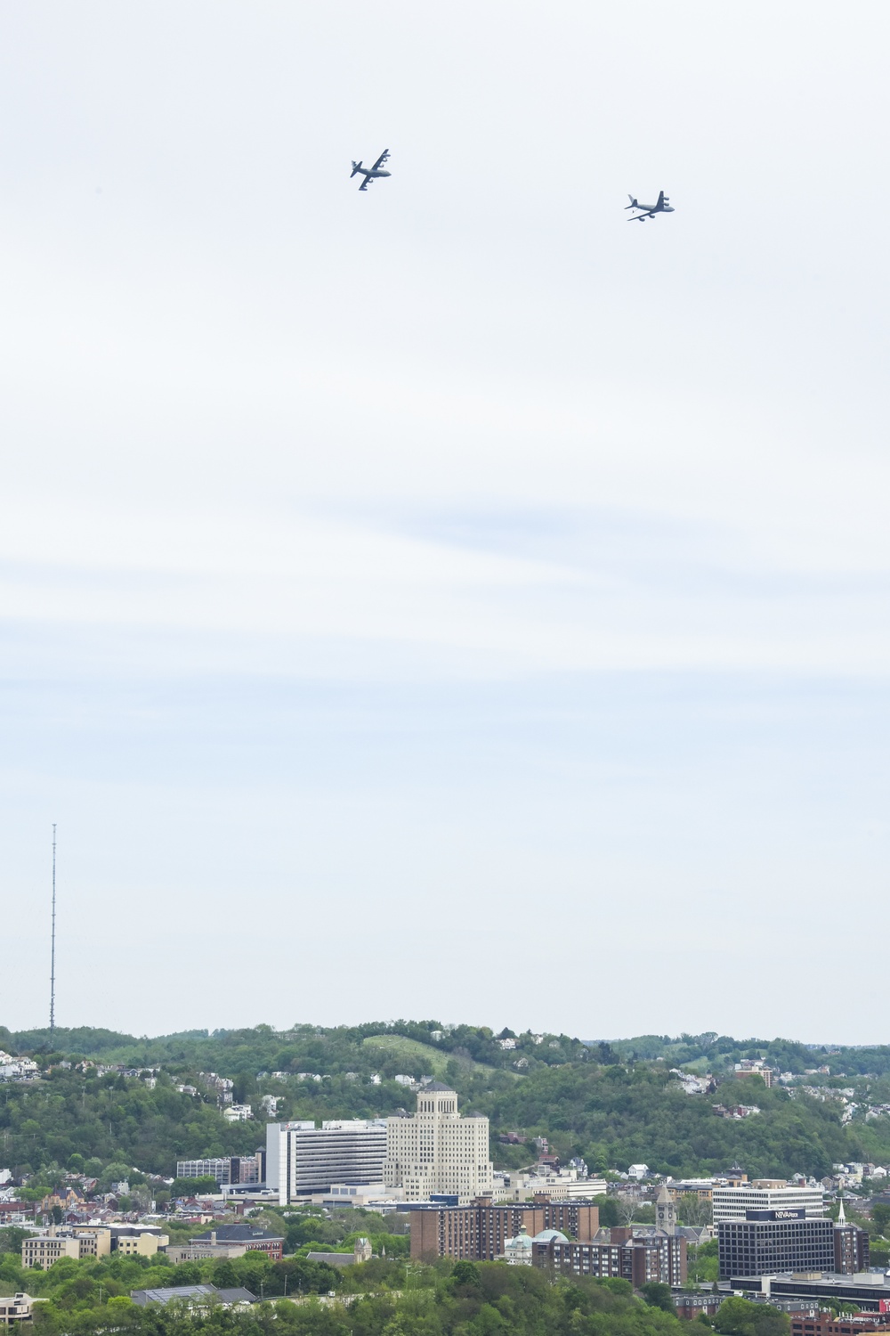 Operation American Resolve: 171st and 193rd Flyover Pittsburgh