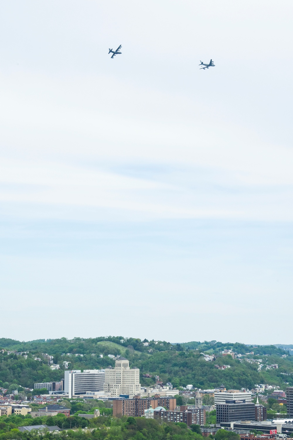 Operation American Resolve: 171st and 193rd Flyover Pittsburgh