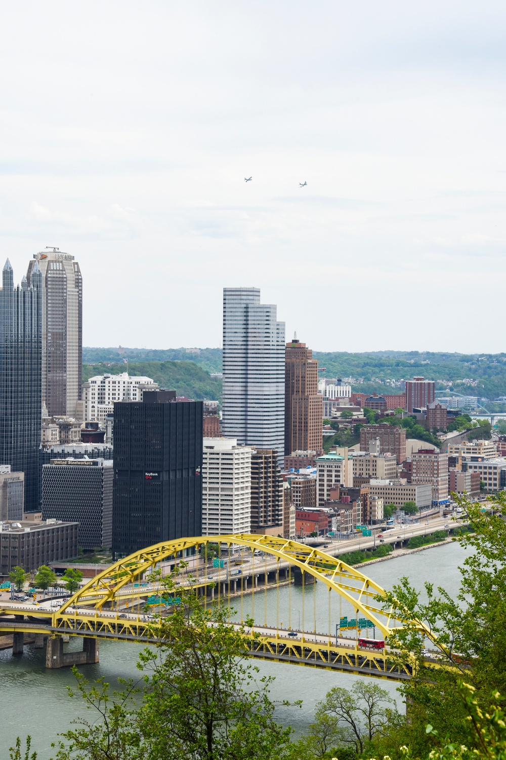 Operation American Resolve: 171st and 193rd Flyover Pittsburgh