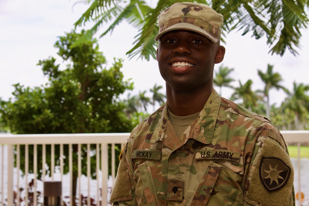Faces of the Fight - Spc. Chynard McKay