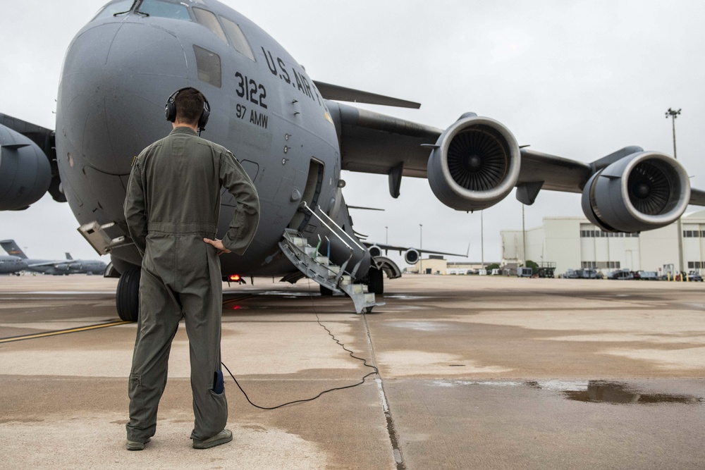97 AMW ensures emergency readiness with severe weather exercise