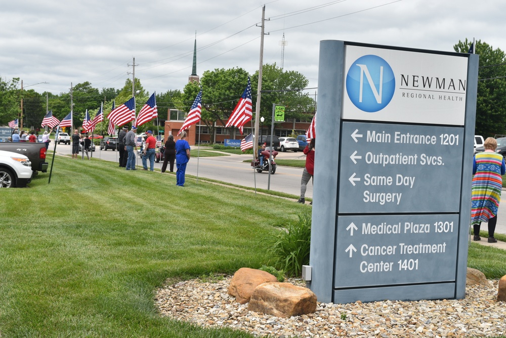 Community Parade; honoring those on the front lines