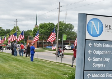 Community Parade; honoring those on the front lines
