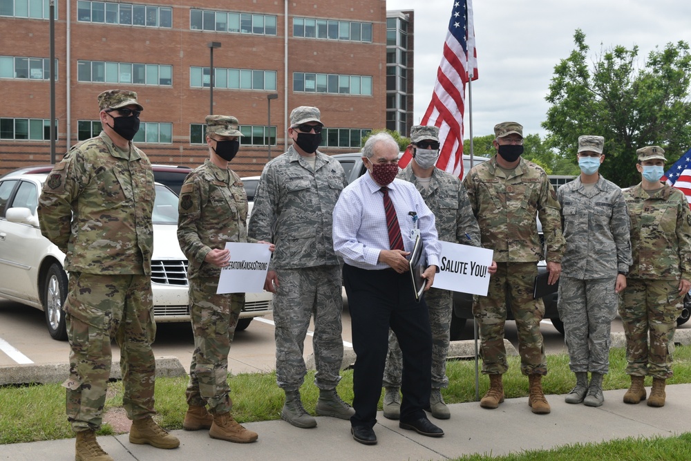 Community Parade; honoring those on the front lines