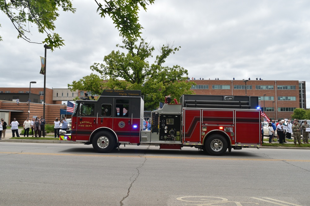 Community Parade; honoring those on the front lines