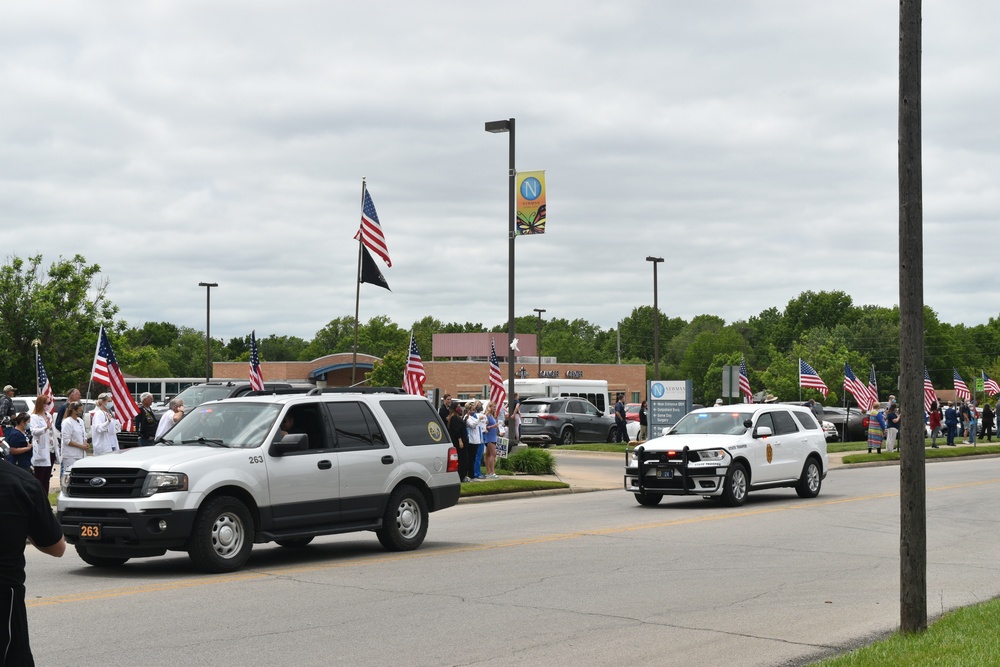 Community Parade; honoring those on the front lines