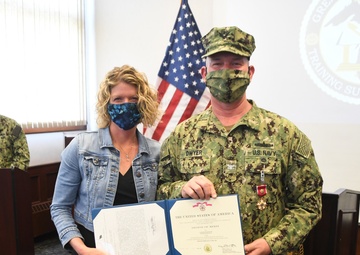 Training Support Center Holds Change of Command