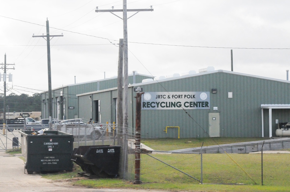 Fort Polk Recycling Center opens, encourages participation