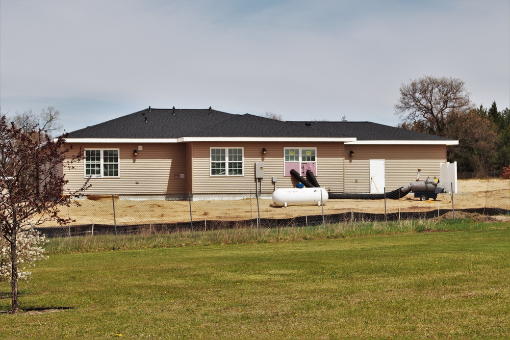 Construction of new military family housing units continues at Fort McCoy