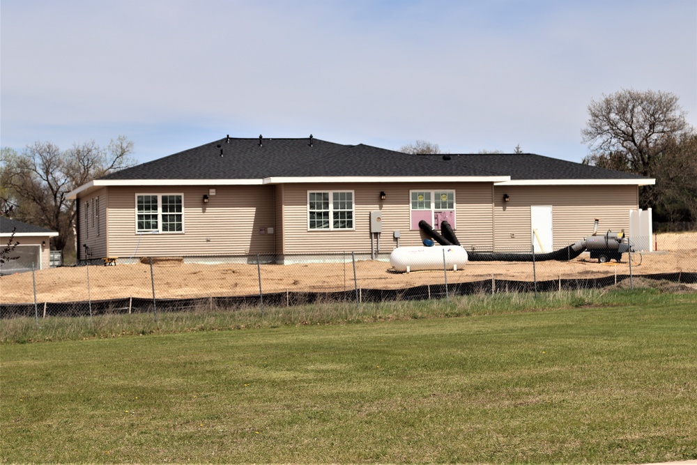 Construction of new military family housing units continues at Fort McCoy