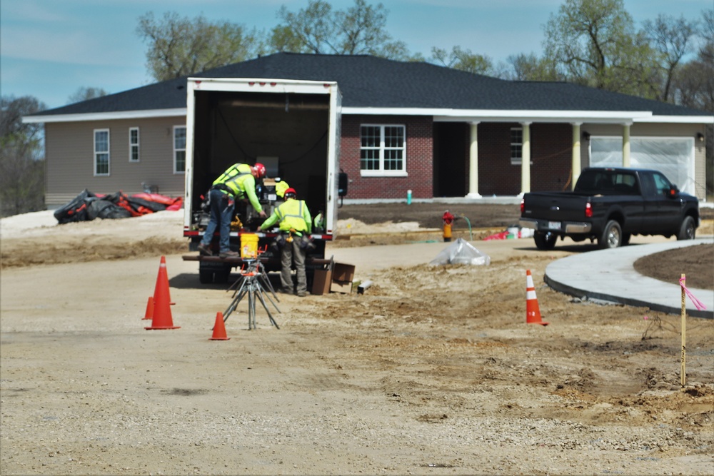 Construction of new military family housing units continues at Fort McCoy