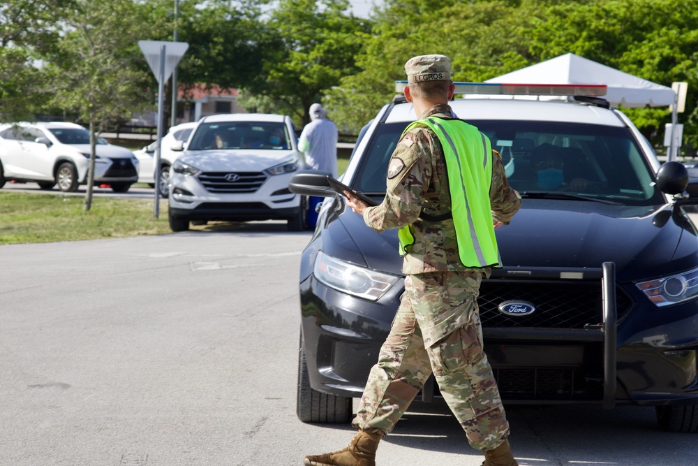Florida National Guard’s 144th Transportation Company assists local partners with CBTS Amelia Earhart Park
