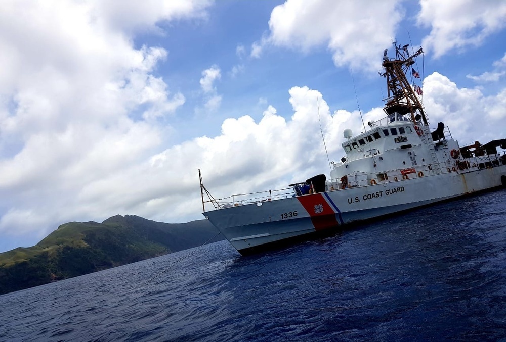 Coast Guard Cutter Kiska patrols off Guam