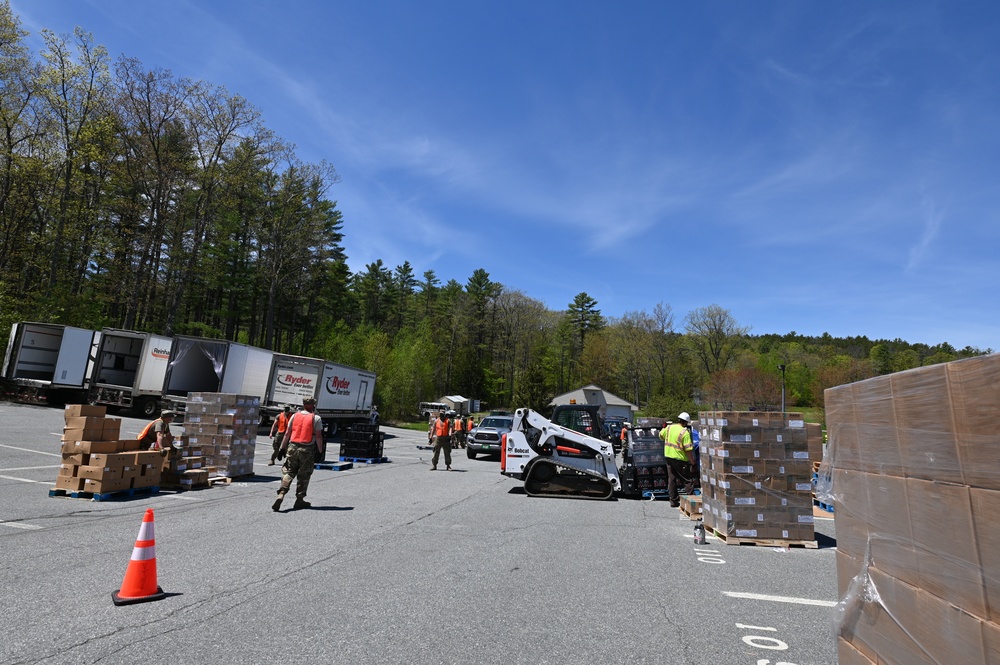 VTNG Food Distribution, Thetford, Vt.