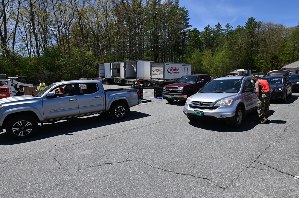 VTNG Food Distribution, Thetford, Vt.