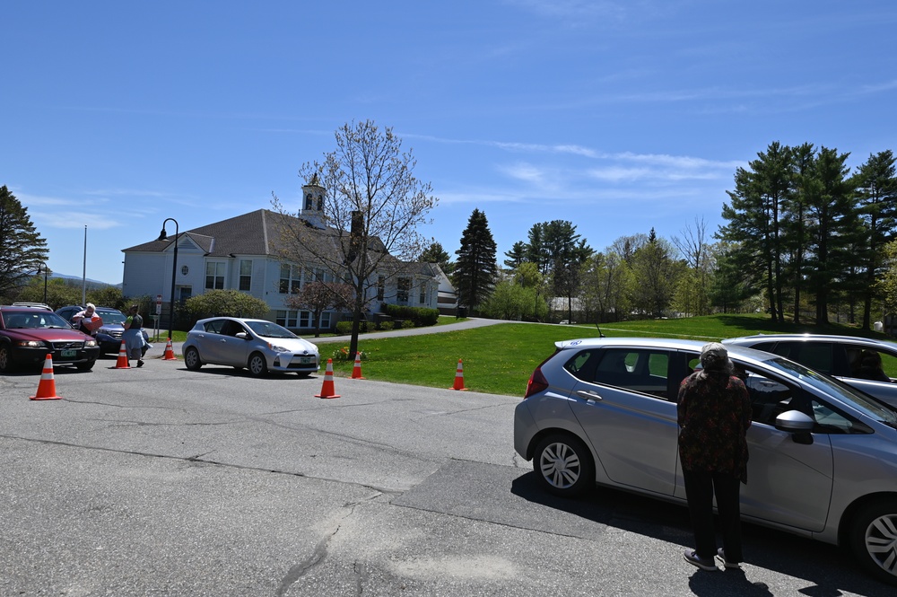 VTNG Food Distribution, Thetford, Vt.